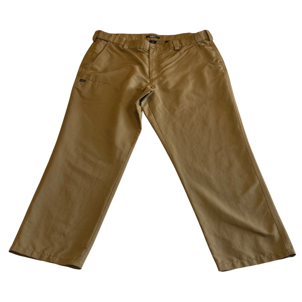 5.11 Fast-Tac Urban Pants Mens 42x30 (Fit 42x29) Battle Brown Ripstop‎ 74461-116